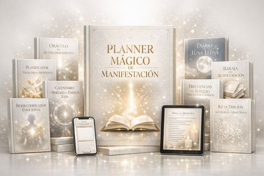 📄✨Pack Mágico 9x1: Planner de Manifestación + 8 Bonos Exclusivos🎁