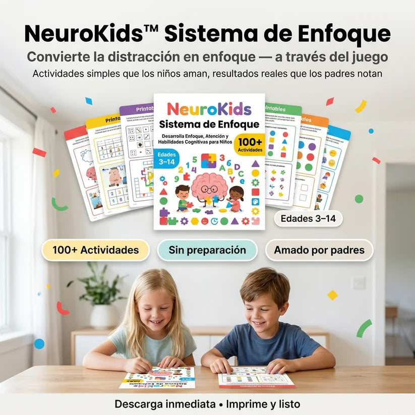 🧠👦🏻 NEUROKIDS + 10 BONOS DE REGALO